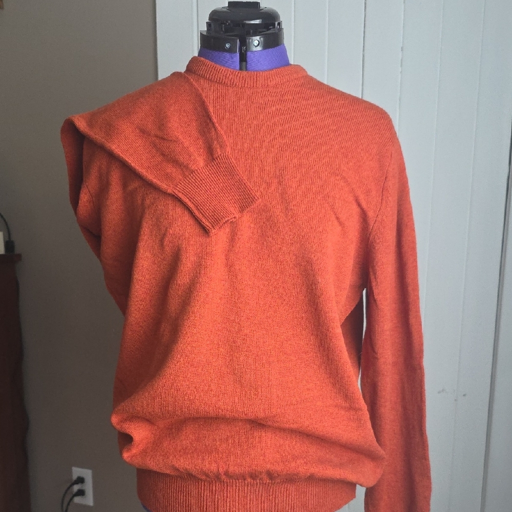 Men's Orange Sweater